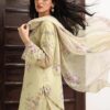 Aadora - Lemon Yellow Floral Printed Lawn 3-Piece - Summer Collection