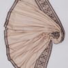 Aadora - Dark Brown Elegance Embroidered Karandi 3-Piece Suit